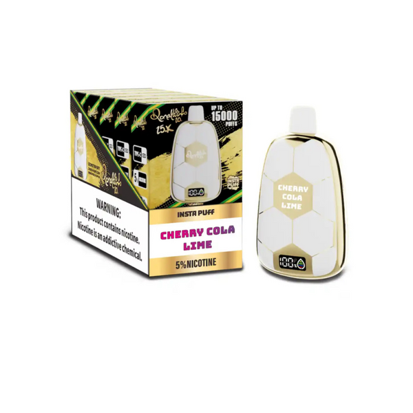 RONALDINHO 15000 PUFFS 5% CHERRY COLA LIME