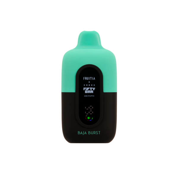 FRUITIA X FIFTY BAR 20000 PUFFS 5% BAJA BURST