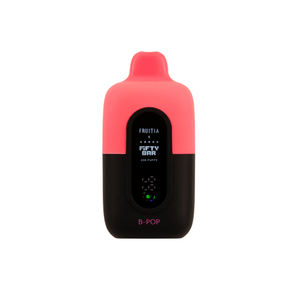 FRUITIA X FIFTY BAR 20000 PUFFS 5% B POP