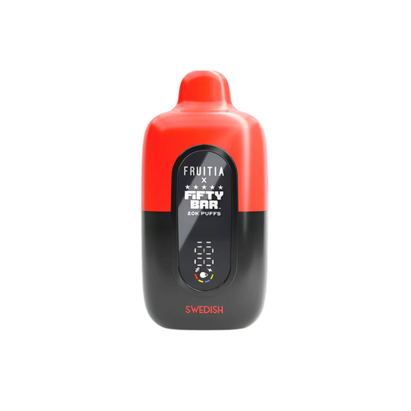 FRUITIA X FIFTY BAR 20000 PUFFS 5% SWEDISH