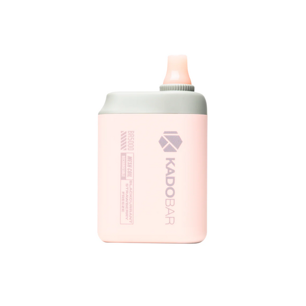 KADOBAR BR5000 5000 PUFFS 5% BLACKCURRANT STRAWBERRY FREEZE