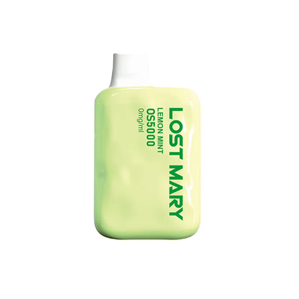 LOST MARY 0S5000 ZERO NIC 5000 PUFFS 0% LEMON MINT