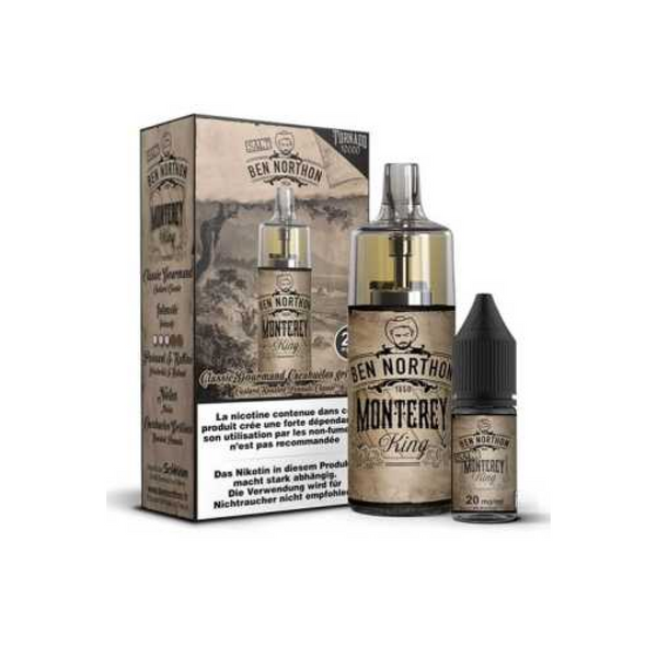 BEN NORTHON 20000 PUFFS 5% MONTERREY KING (BASE SABOR A TABACO)