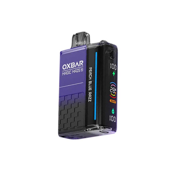 OXBAR MAGIC MAZE 2 30000 PUFFS 5%   PEACH BLUE RAZZ