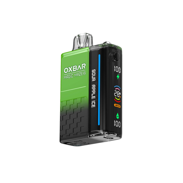 OXBAR MAGIC MAZE 2 30000 PUFFS 5%  SOUR APPLE ICE