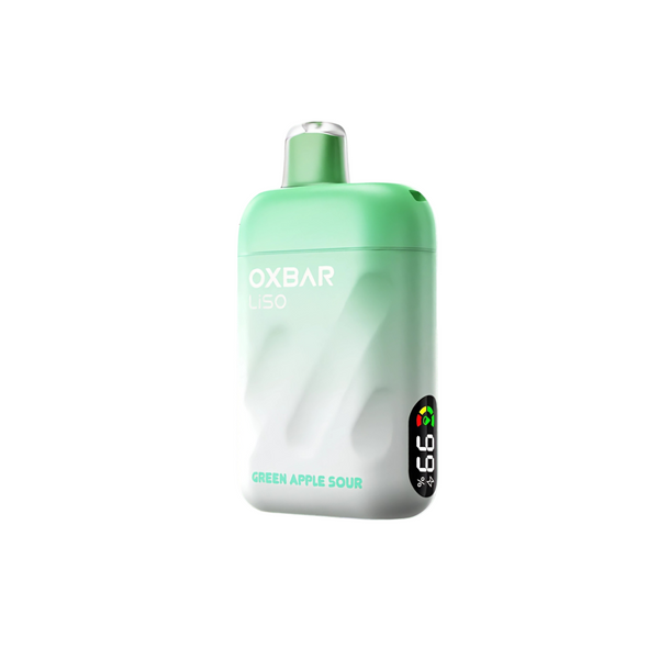 OXBAR LISO 28000 PUFFS 5% GREEN SOUR APPLE