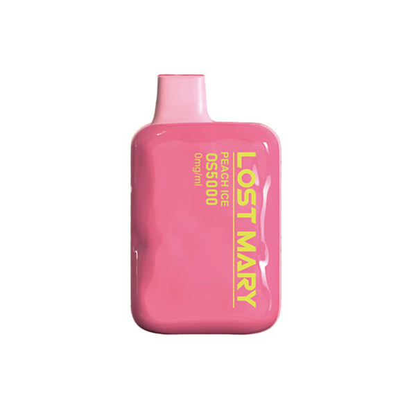 LOST MARY 0S5000 ZERO NIC 5000 PUFFS 0% PEACH ICE