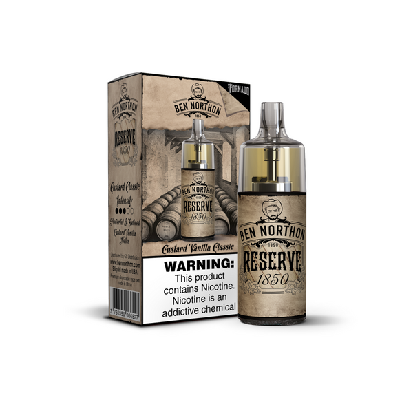 BEN NORTHON 20000 PUFFS 5% RESERVE (BASE SABOR A TABACO)