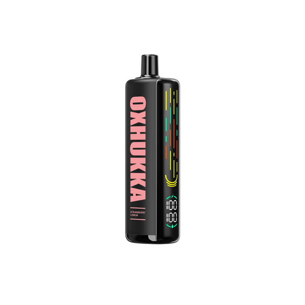 OXBAR OXHUKKA 25000 PUFFS 5% STRAWBERRY LEMON